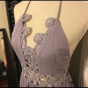 Beautiful lace maxi dress